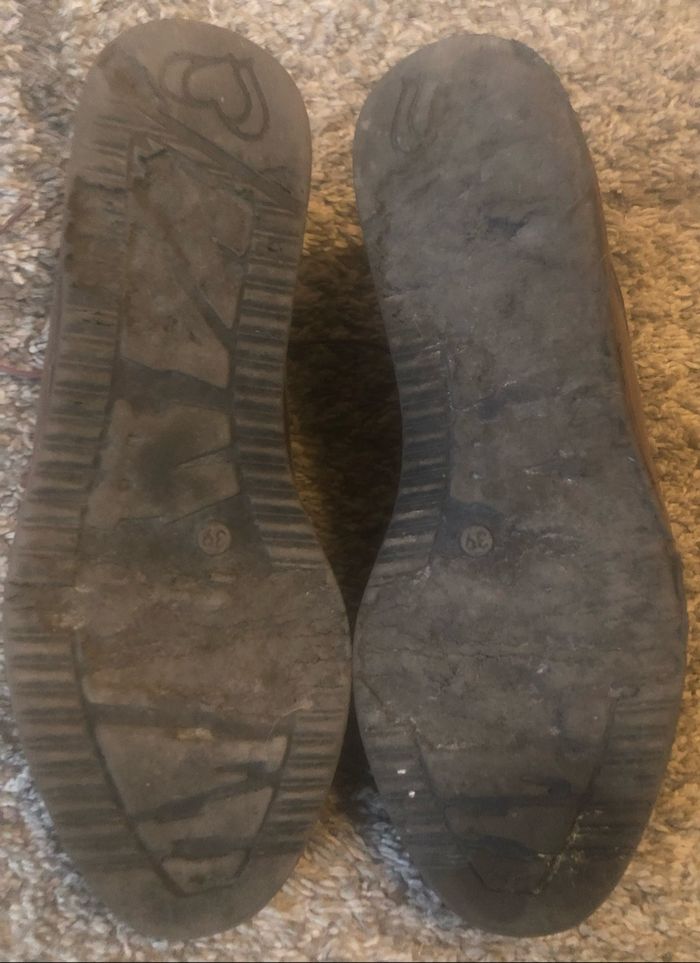 Chaussures »Mam’Zelle »marrons vernies - photo numéro 7