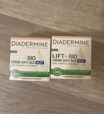 Lot de 2 crème de nuit