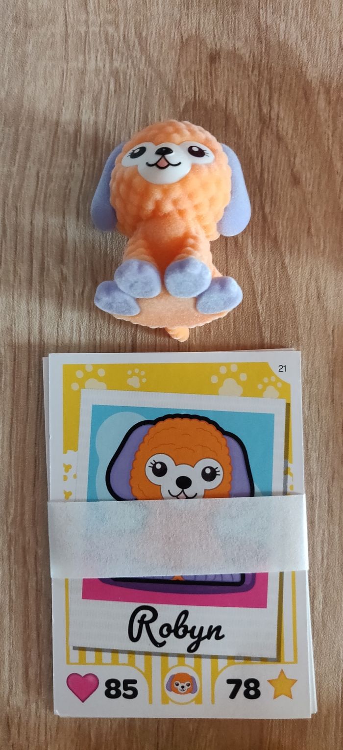 Gros lot de 6 figurines Topps I love Puppies Neuves - photo numéro 3