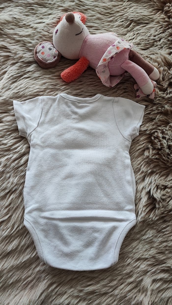 Body blanc babibou 1 mois - photo numéro 2
