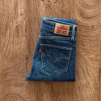 Jean/pantalon bleu Levi's skinny pour femme, taille W 26 L 32 (36 taille française)