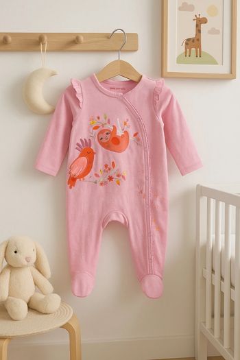 Pyjama léger rose 6 mois Du Pareil Au Même