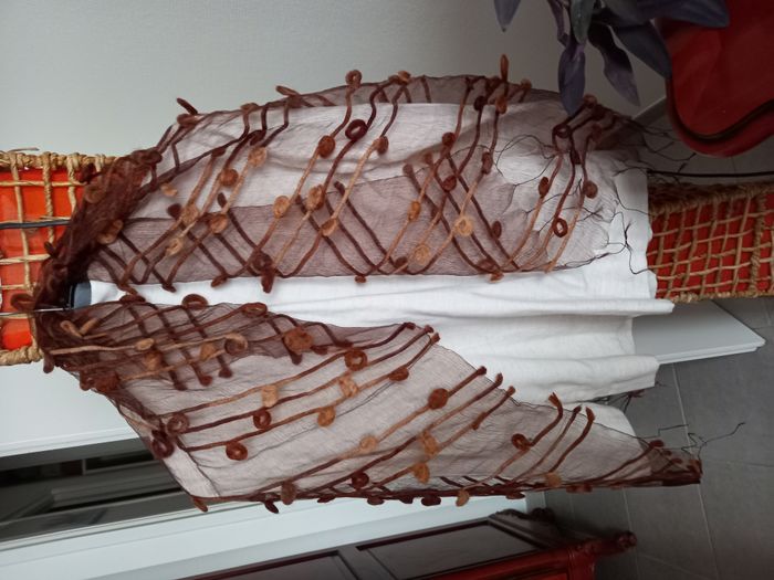 Etole/foulard Marron foncé - photo numéro 3