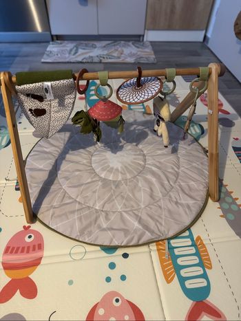 Tapis d’éveil avec arche en bois Tiny love