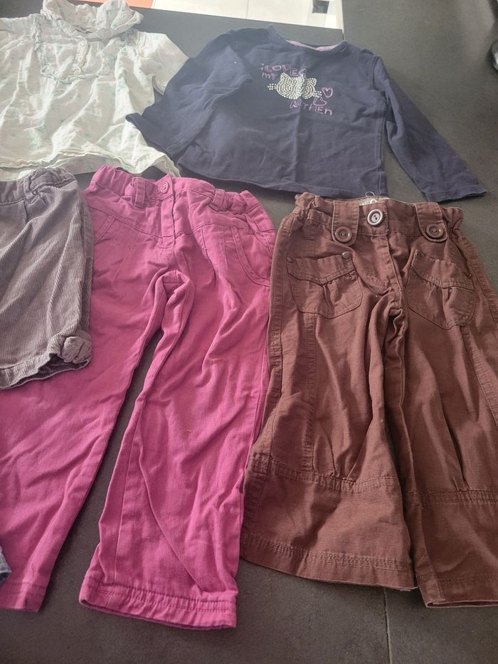 Lot vêtements fille 2ans - photo numéro 3