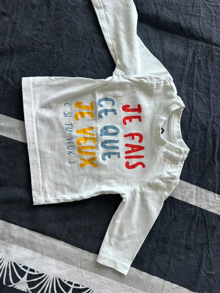 Haut bébé garçon 3 mois