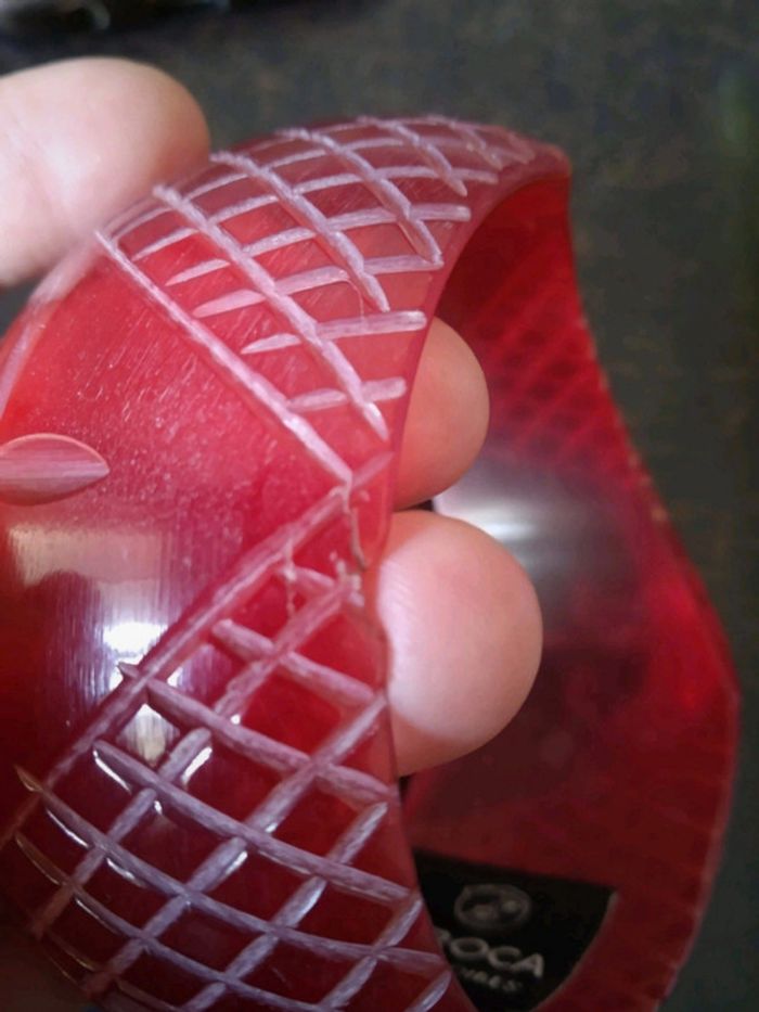 Bracelet rouge BAROCA - photo numéro 3