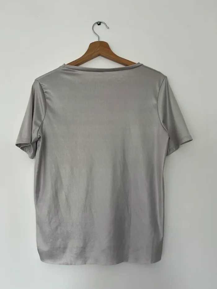 Tee-shirt argenté femme Pimkie - photo numéro 3