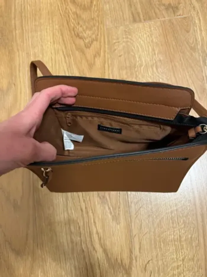Sac bandoulière marron - photo numéro 5