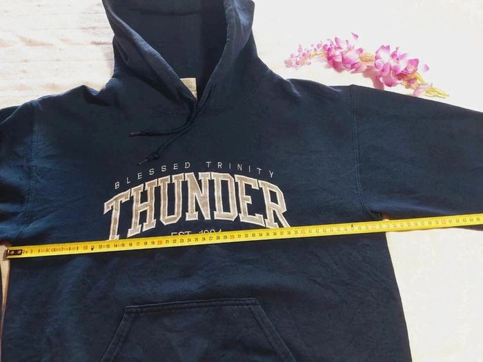 Sweat à capuche mixte Blessed Trinity Thunder Taille S - photo numéro 6
