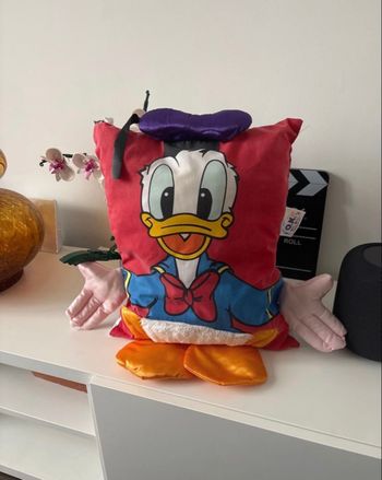 Coussin Donald’s relief vintage année 1980 - très bon état 