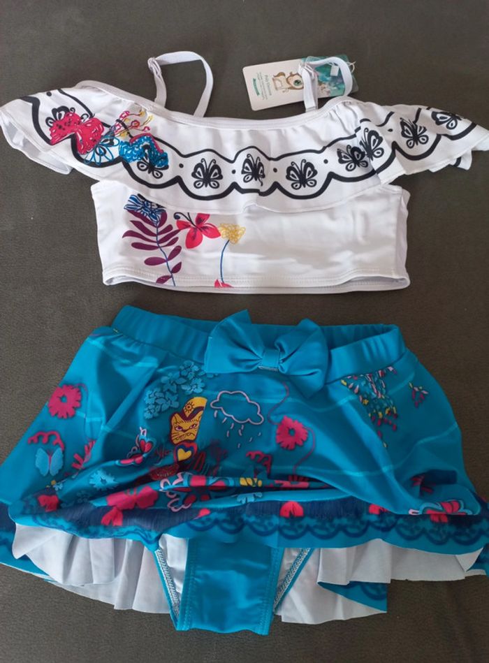 Maillot de bain 2 pièces encanto 4/5 ans - photo numéro 2
