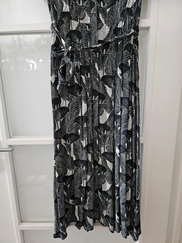 Robe longue ceinturée fleurie Monoprix - photo numéro 2