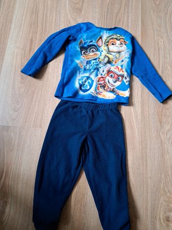 Pyjama polaire pat patrouille 3 ans