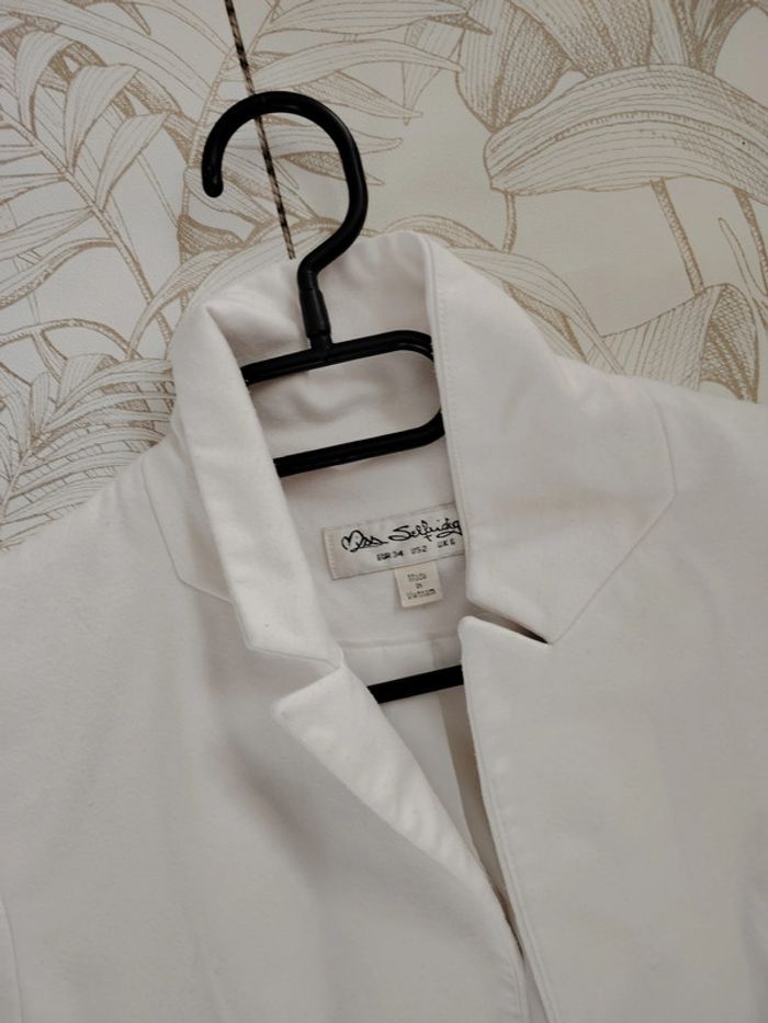 veste blanche taille 34 - photo numéro 4