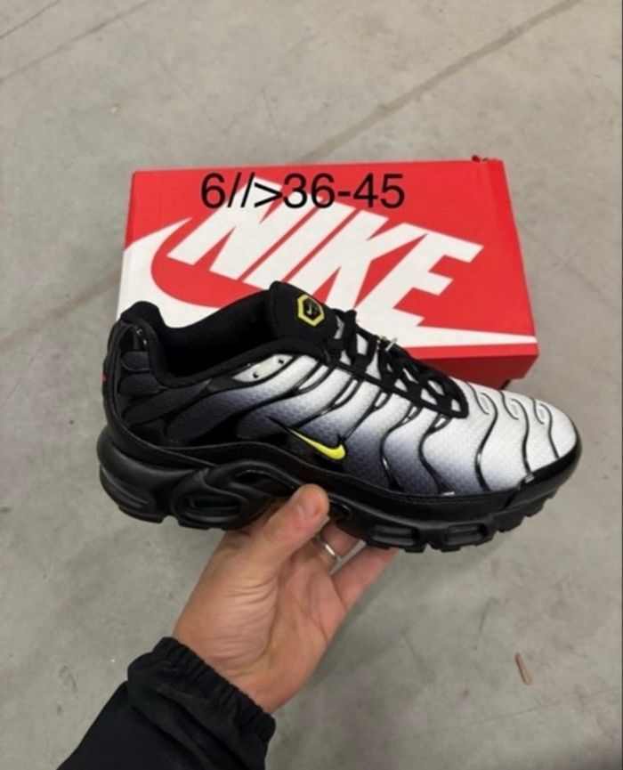 Nike tn noir gris jaune 37 - photo numéro 2