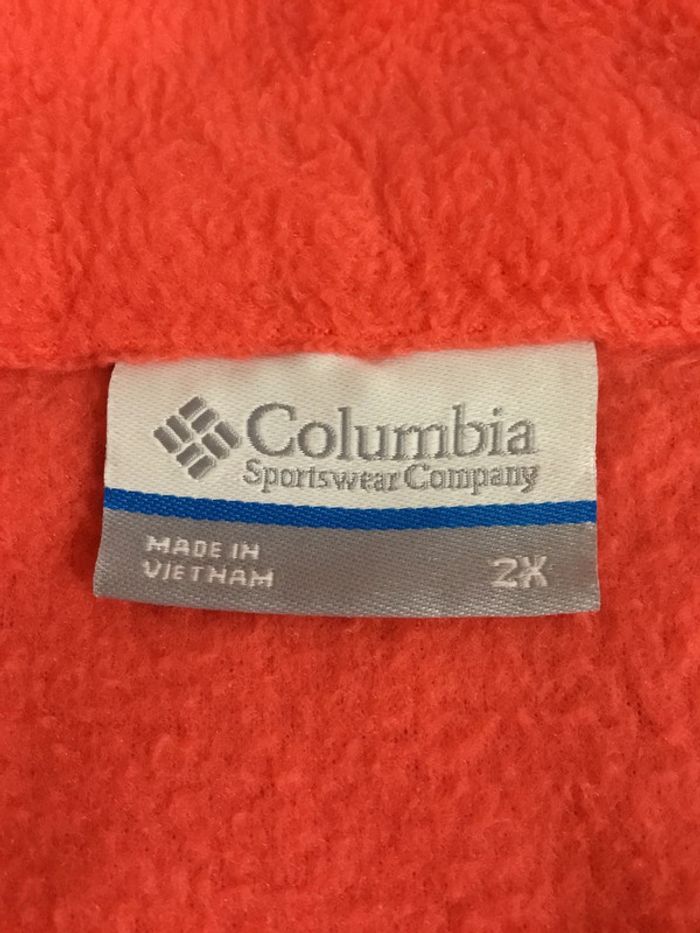 Veste polaire pour femme Columbia corail taille 2X 120 - photo numéro 12