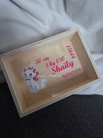 Tirelire personnalisés marie