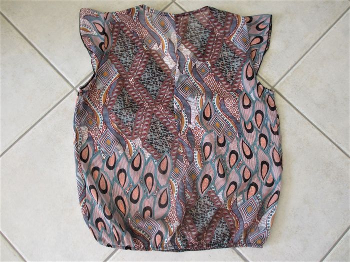 Blouse sans manches multicolore femme Cache Cache - Taille M - photo numéro 4