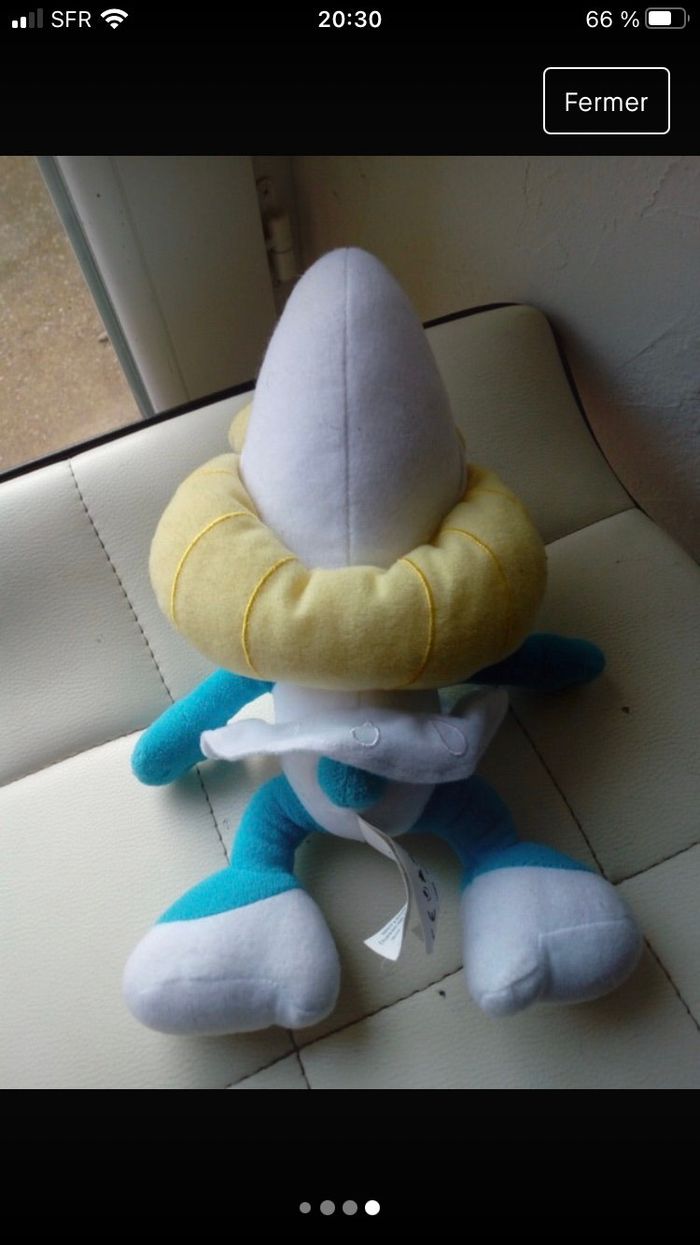 Peluche schtroumpfette - photo numéro 2