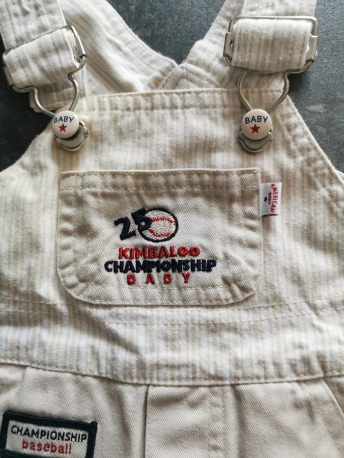 Salopette garçon, 3 mois. - photo numéro 2