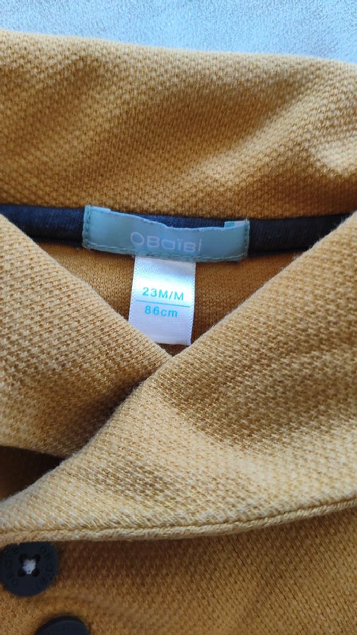 Pull jaune obaibi - photo numéro 2
