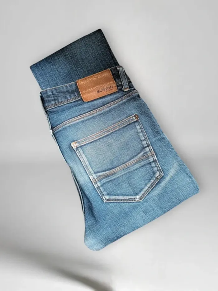 Jean Burton,coupe regular fit ,taille mi-haute,extensible - photo numéro 9