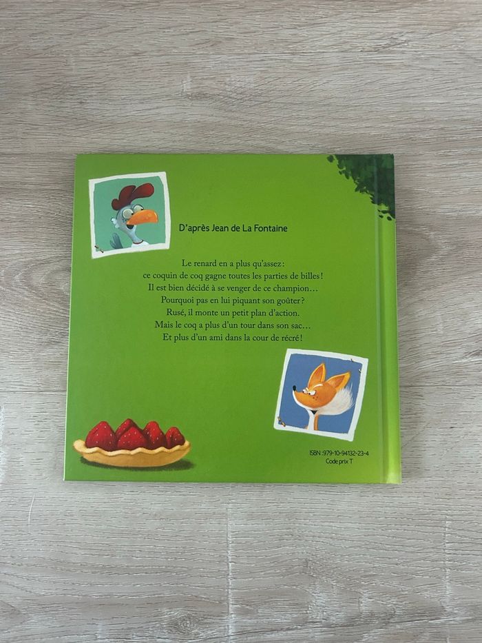 Livre le coq et le renard