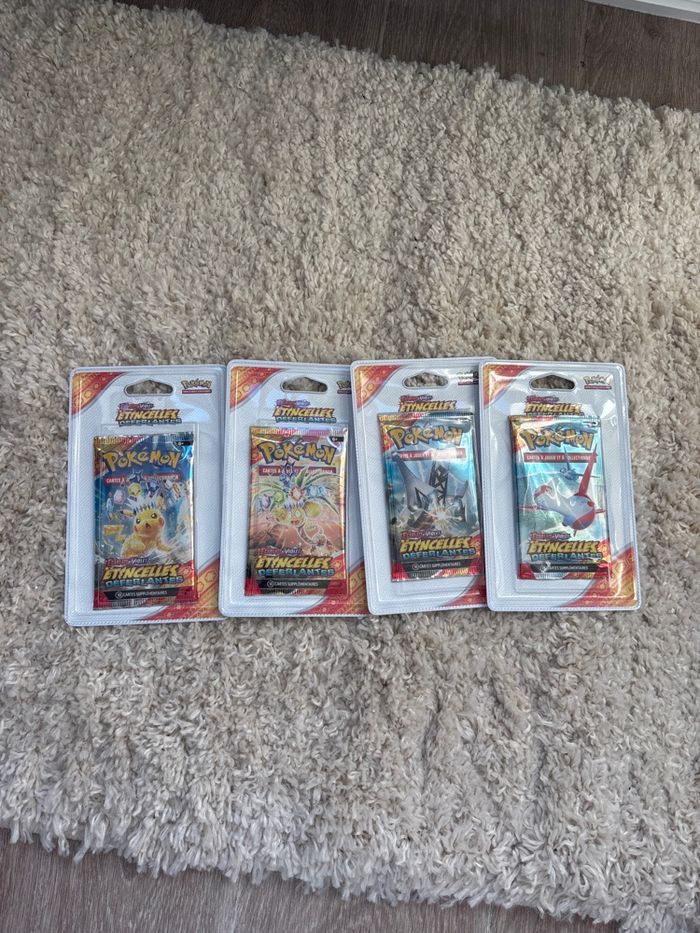 ArtSet Pokémon – Étincelles Déferlante (4 Boosters)