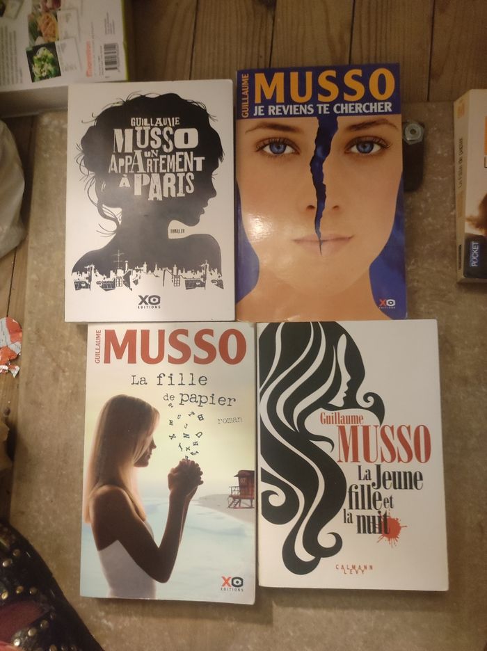 Lot de livres Guillaume Musso