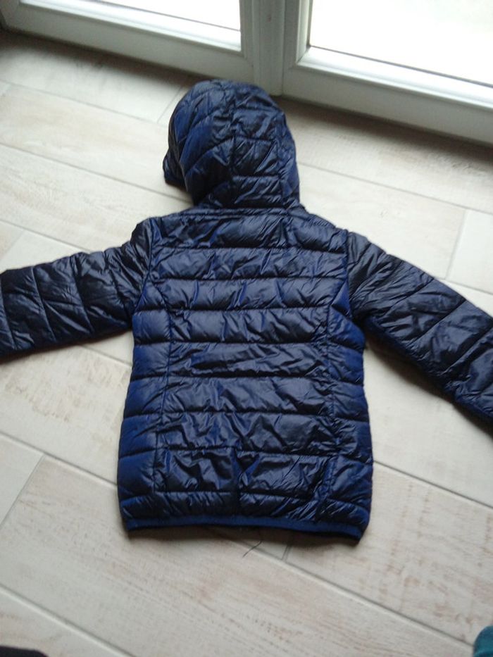 Doudoune imperméable et pliable bleu marine Orchestra 8 ans - photo numéro 6