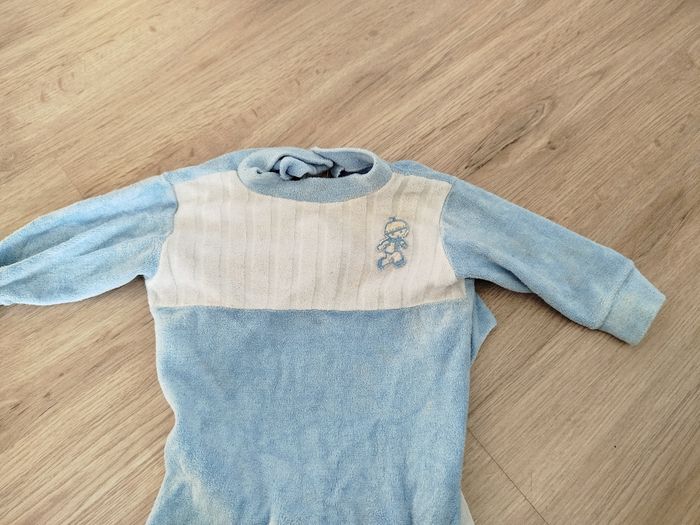 Pyjama vintage bébé un mois - photo numéro 2