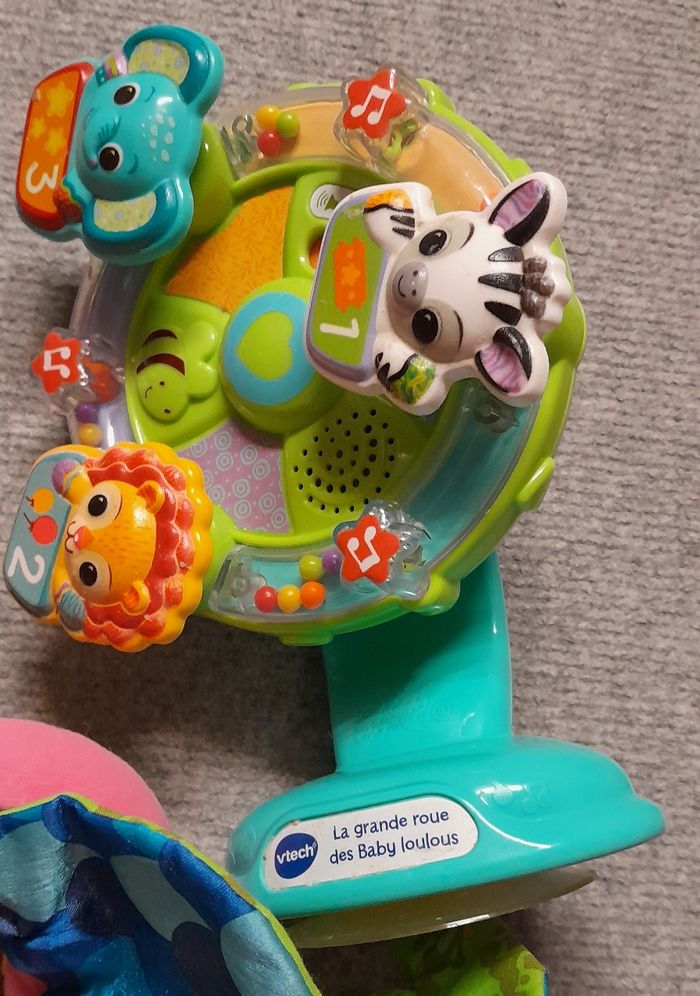 LOT JOUETS ÉDUCATIFS BÉBÉ VTECH - photo numéro 2