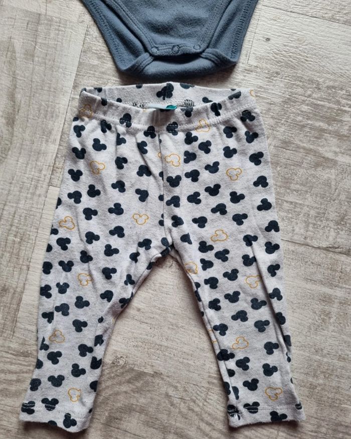 Ensemble body pyjama mickey - photo numéro 2