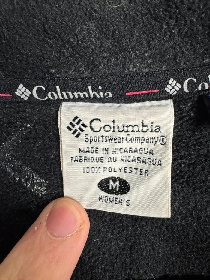 Polaire noire Columbia taille M - photo numéro 12
