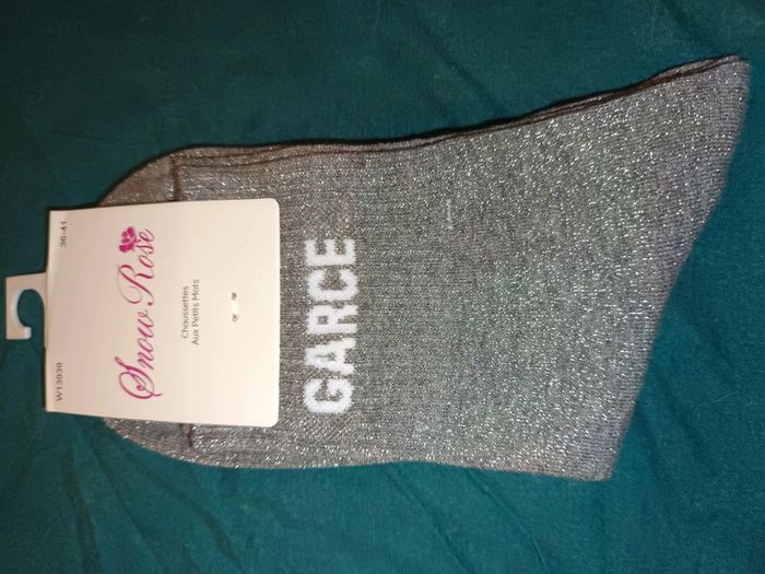 Chaussettes à paillettes - photo numéro 3
