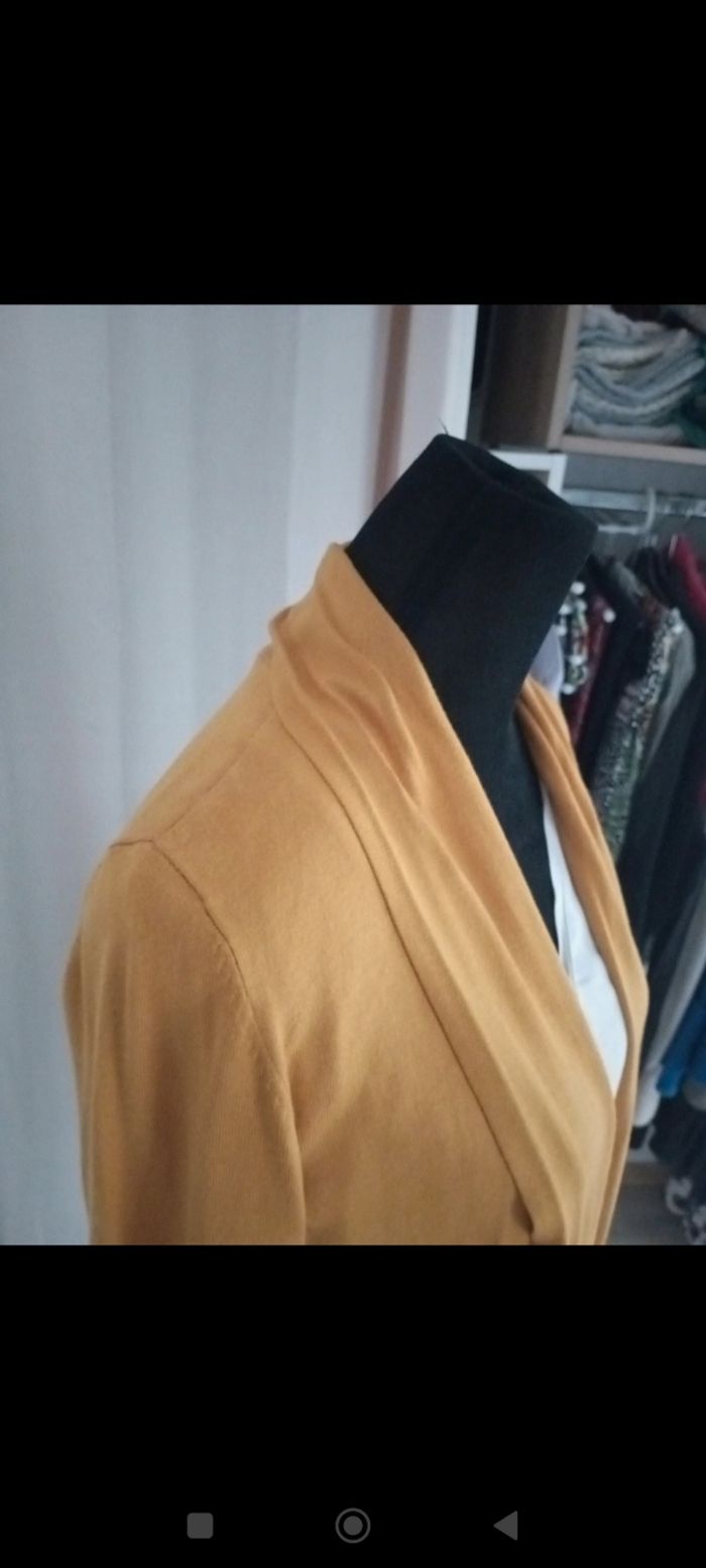 Gilet moutarde - photo numéro 6