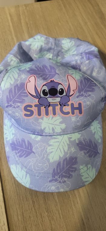 Casquette fille stitch 