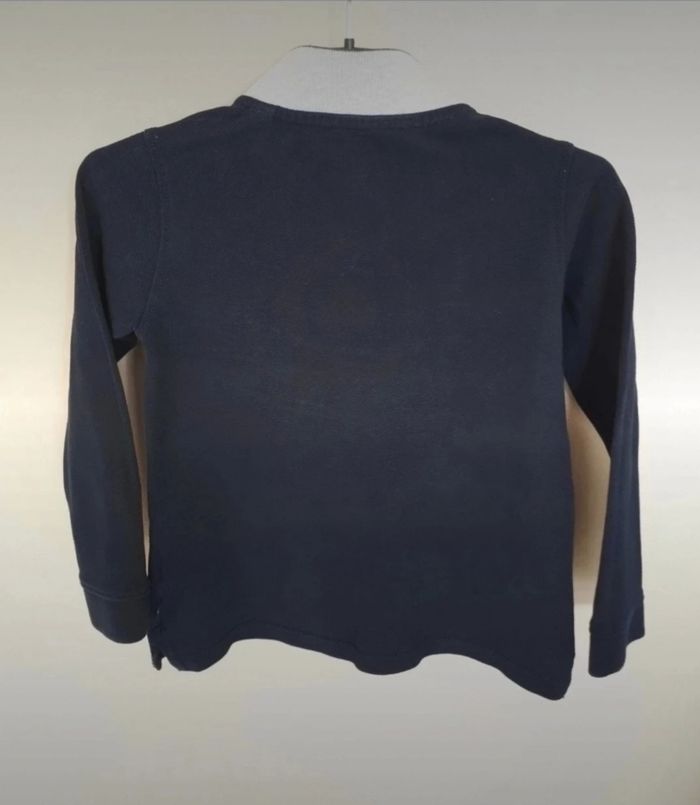 🥥 Joli polo noir Okaïdi (5 ans) 🥥 - photo numéro 3