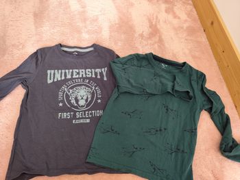 2 hauts taille 8 ans