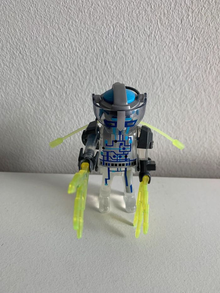 Playmobil - 5243 - Robot transparent tête bleu - photo numéro 2