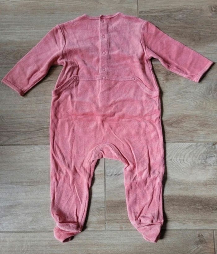Pyjama velours taille 12 mois - photo numéro 3