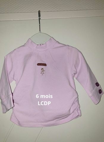 Pull col montant 6 mois La compagnie des petits