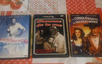 3 DVD avec Gary Cooper 