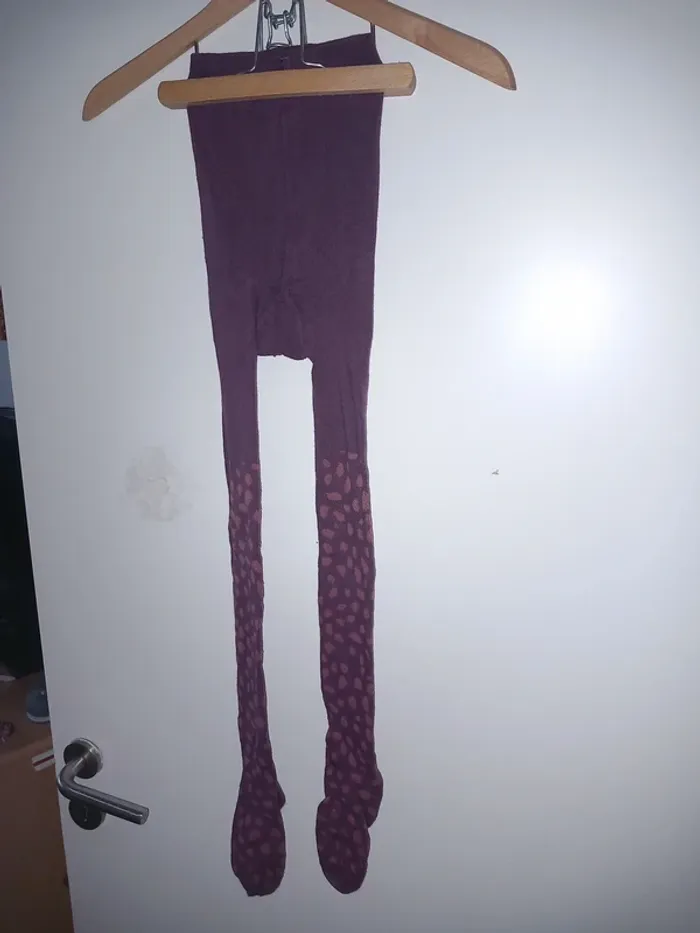 Collant 10 12 ans violet
