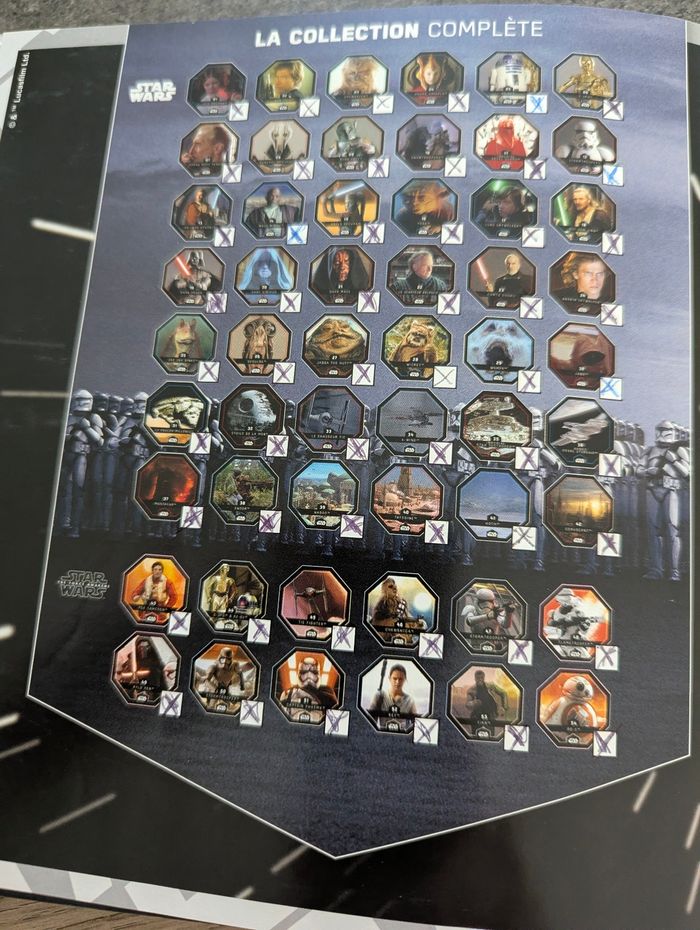 Vend 2 classeurs de cartes collection star wars - photo numéro 4