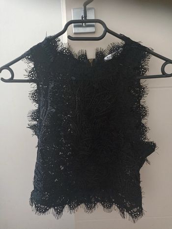 Haut dentelle transparent Zara M