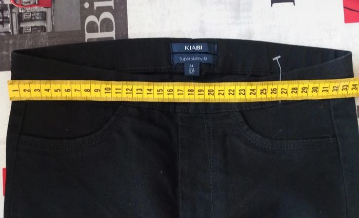 Pantalon noir skinny taille 34 - photo numéro 4