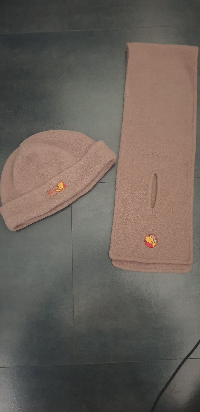 Echarpe + bonnet Winnie