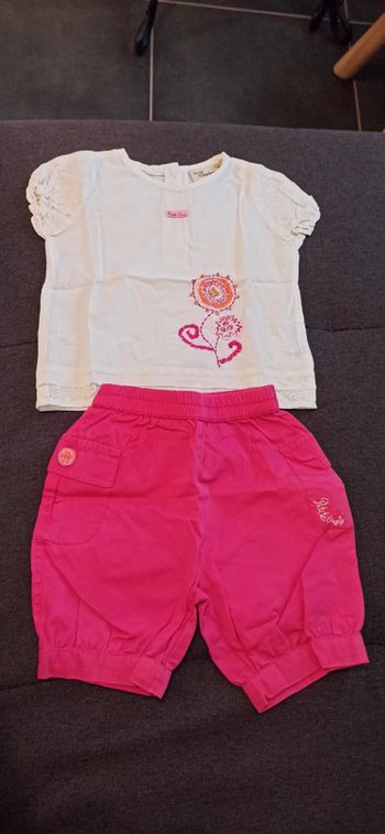 Ensemble bébé fille 6 mois